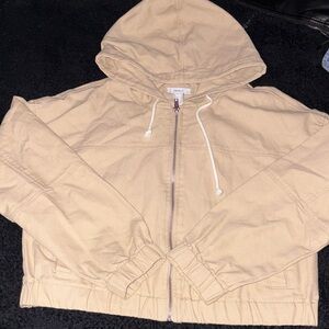 Forever 21 Tan Hooded Jacket